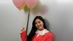 OH MY GIRL Hyojung, a bright smile that melts the cold