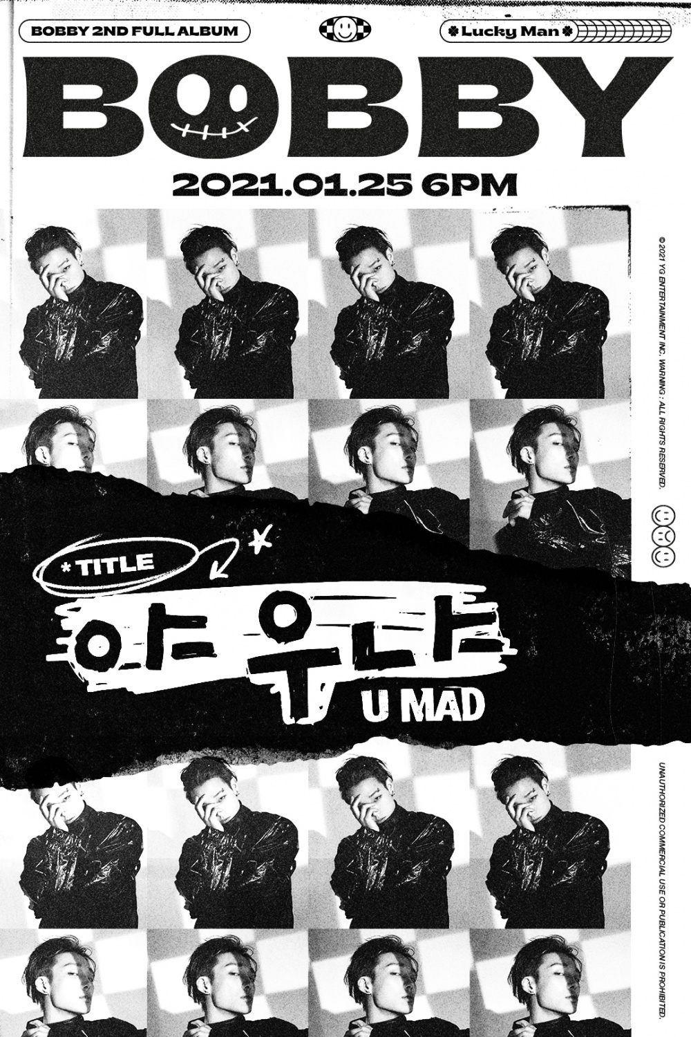 'Comeback D-3' BOBBY, new song 'U MAD' teaser released, End of splendor