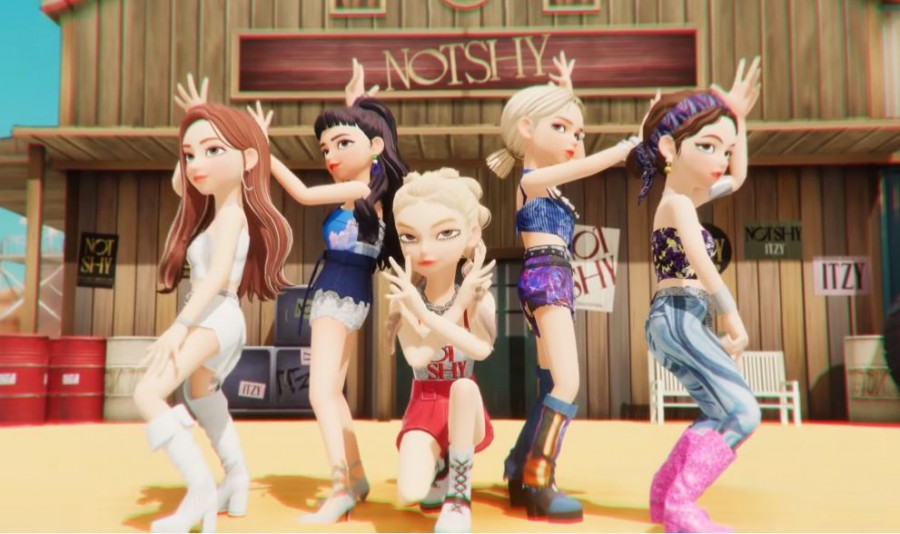 ITZY in "Not Shy (English Ver.)