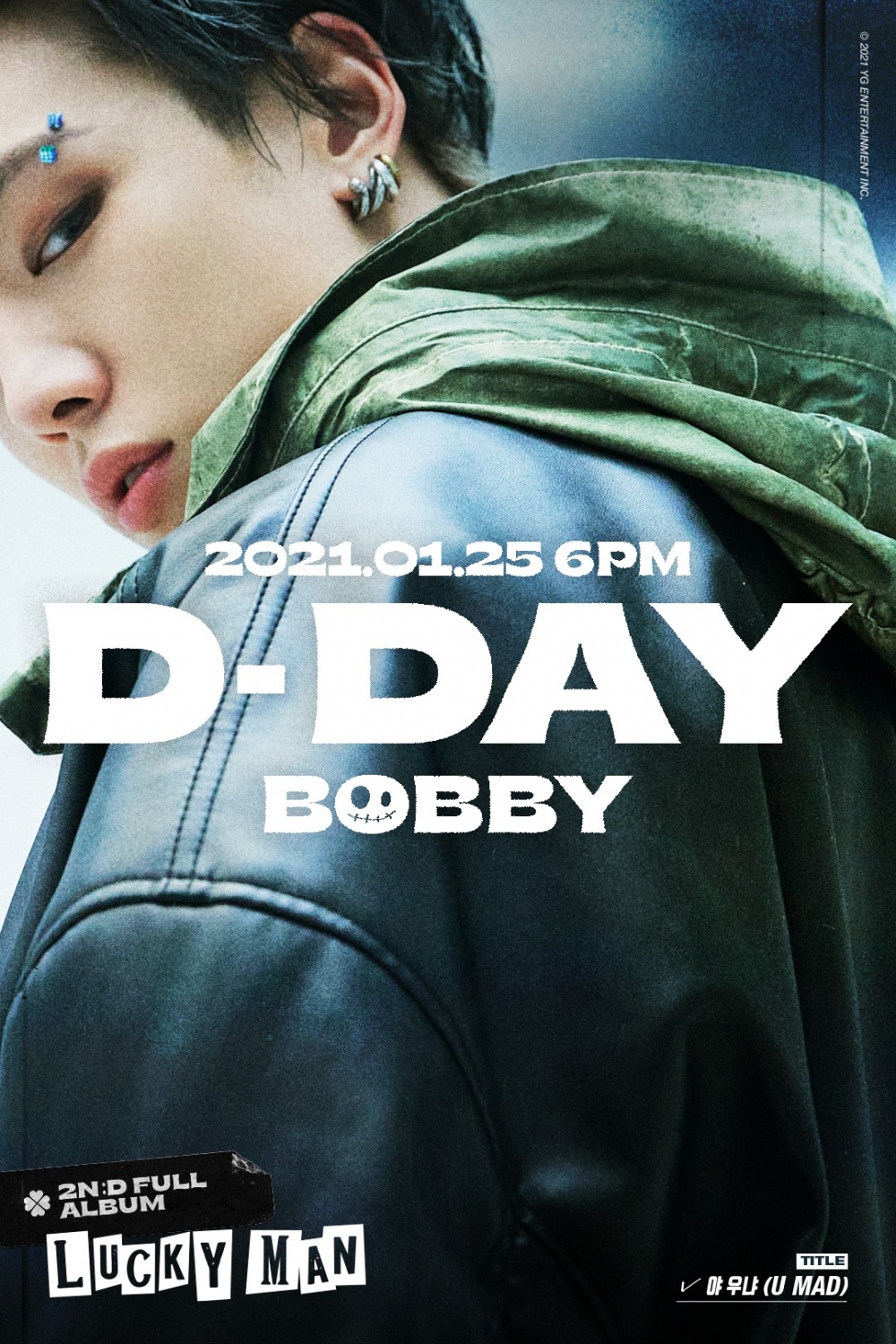 Bobby's 2nd solo album 'LUCKY MAN', top 12 countries on iTunes