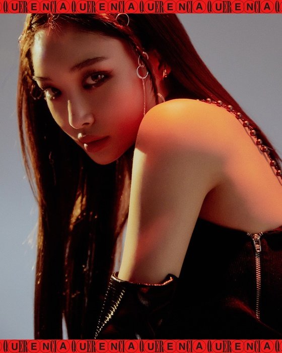 Chungha, teaser for the first full album 'Querencia' released, Intense charisma