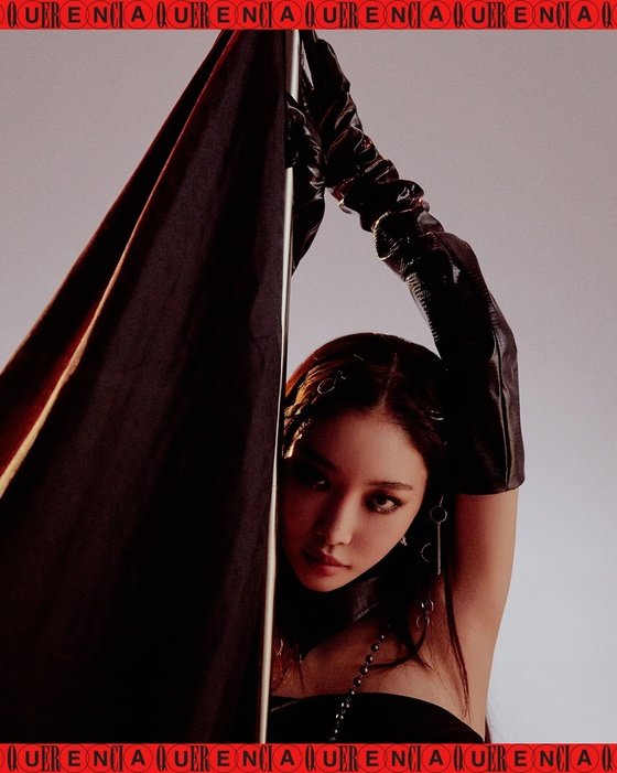 Chungha, teaser for the first full album 'Querencia' released, Intense charisma