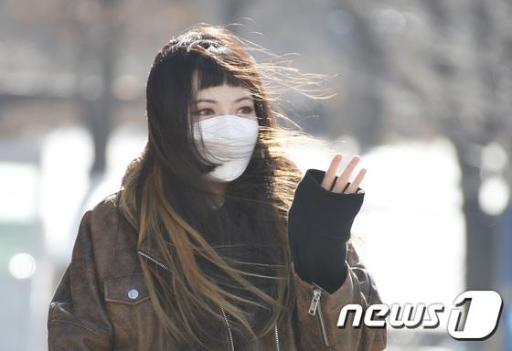 Hyun-a 'It's cold'