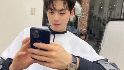 Cha Eun-woo, the dignity of the 'face genius' already completed from the beauty salon