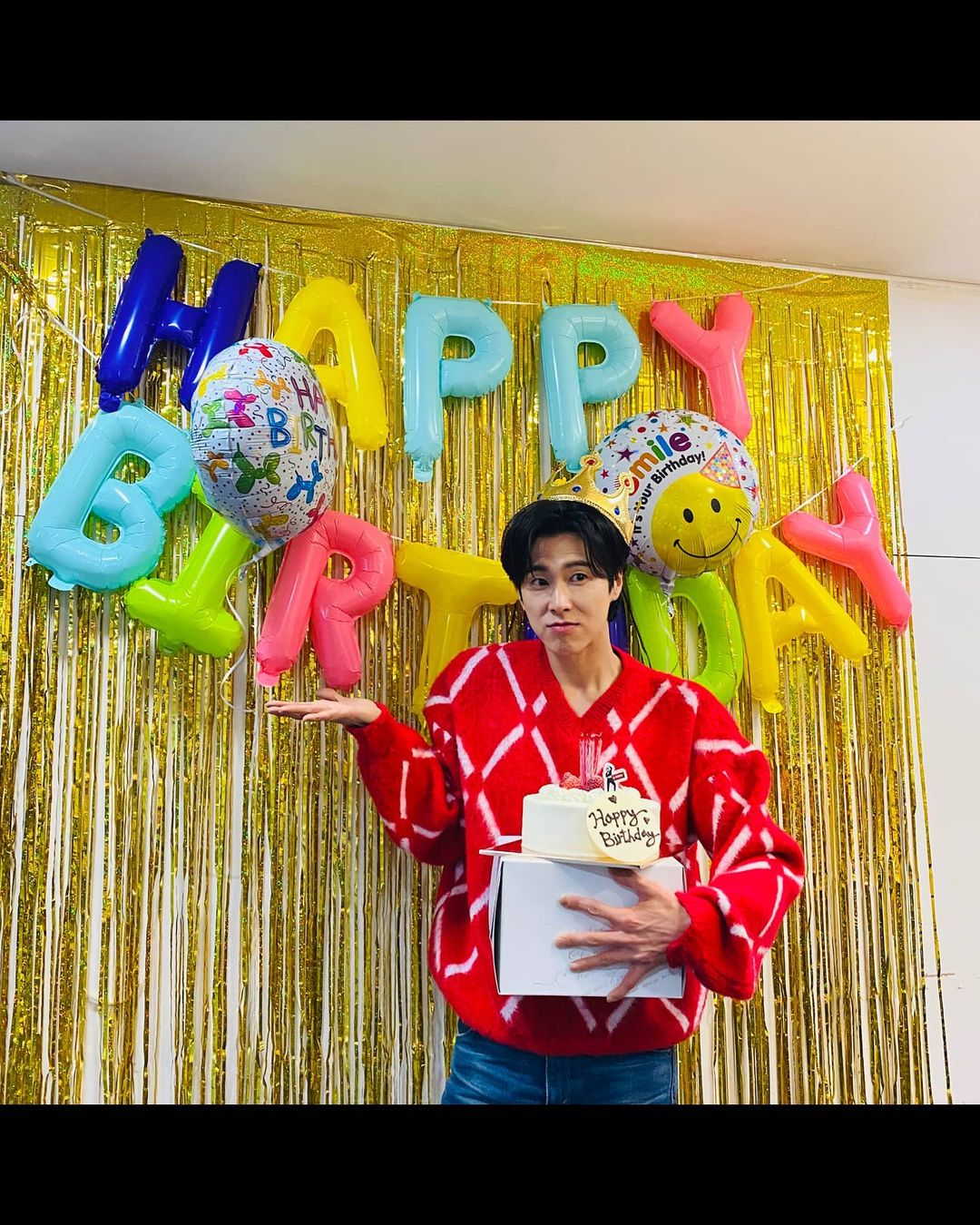 Yunho "Thank U♥ for congratulations on my birthday"