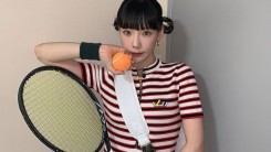 Taeyeon, 'DoReMi Market' certification shot, transformed into a fresh and cheerful tennis girl