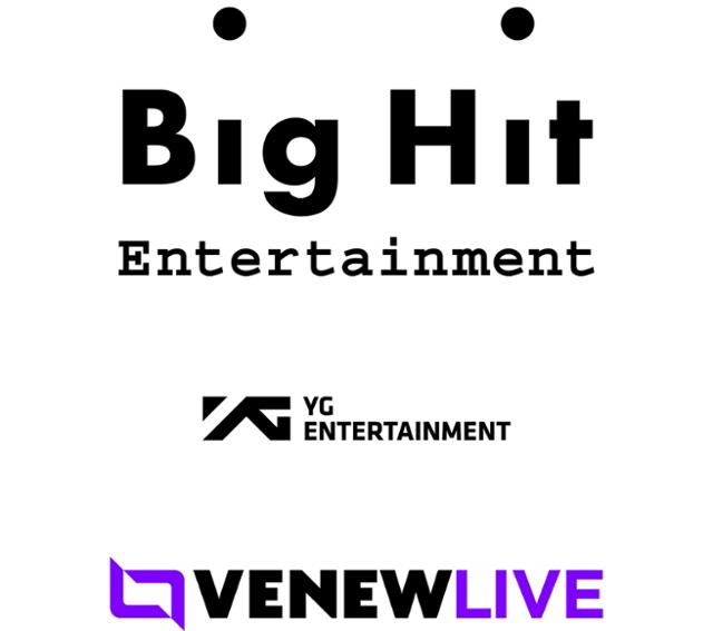 Big Hit Entertainment and YG Entertainment Partner With Universal Music Group To Launch New Live-Streaming Platform