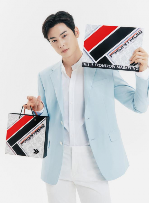 ASTRO Cha Eun Woo is the New Face of Philippine Company FRONTROW
