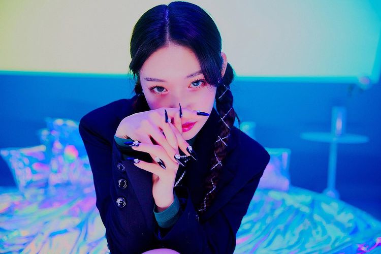 Chungha, unrivaled music queen.. 'Bicycle' Entering the top of the chart