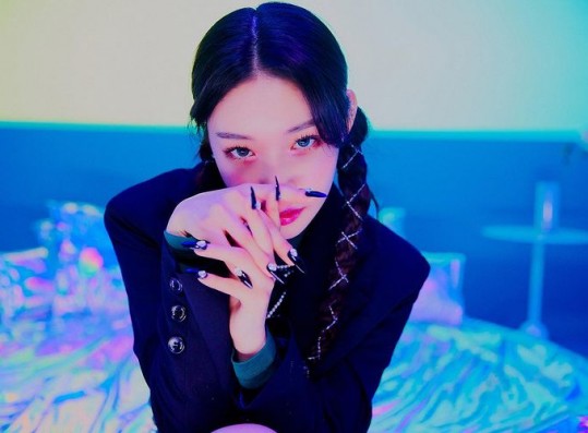 Chungha, unrivaled music queen.. 'Bicycle' Entering the top of the chart