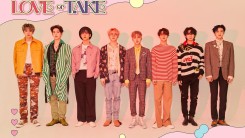 PENTAGON 'LOVE or TAKE' concept image released... 8 color romantic mood