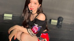 Twice Dahyun in fishnet stockings, sexy beauty