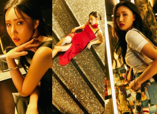Mamamoo Hwasa releases intense force in Dolce & Gabbana video