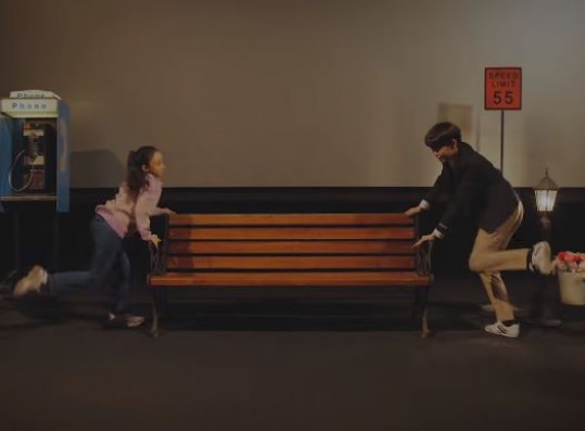 A Still from the 'F The World' Music Video