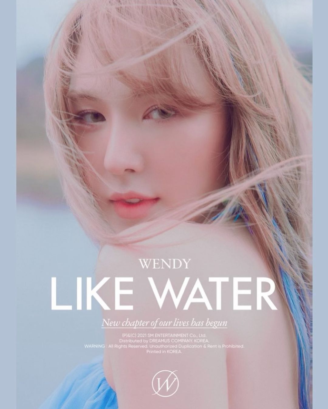 Red Velvet Wendy announces 'Voice Goddess' charm with first solo album 'Like Water'