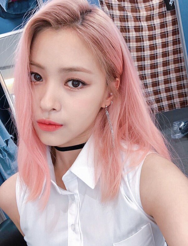 These 12 Pink-Haired Female Idols Were Selected as Human Cherry ...
