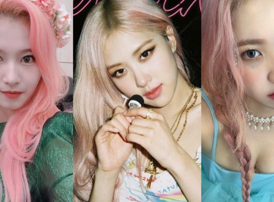 The 12 Pink-Haired Female Idols Were Selected as Human Cherry Blossoms