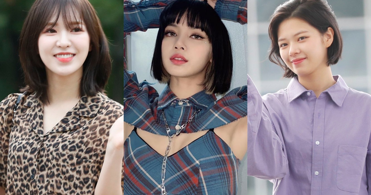 Dispatch Selects the Top 8 Female Idols Who Rocked Bobbed Hair | KpopStarz
