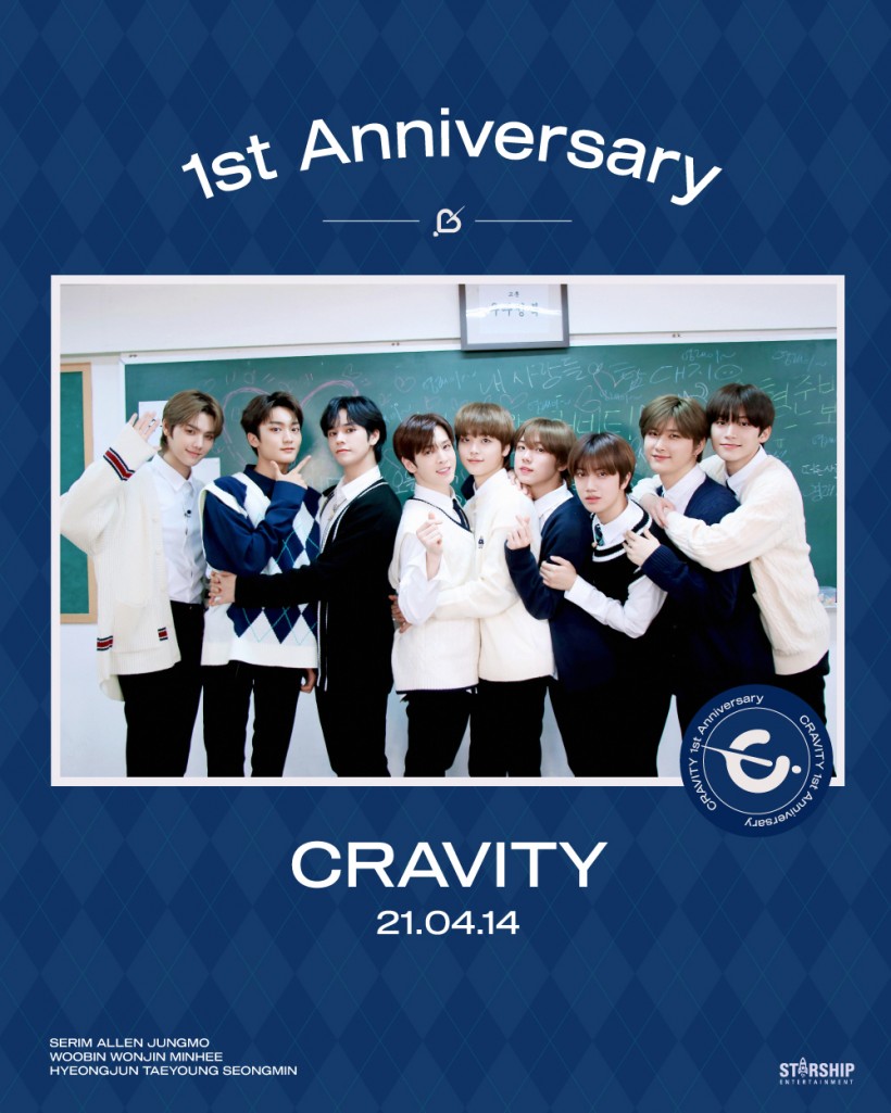 CRAVITY on its First Anniversary