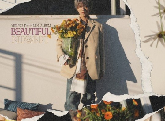Yesung, today 'Beautiful Night' announced... Love song