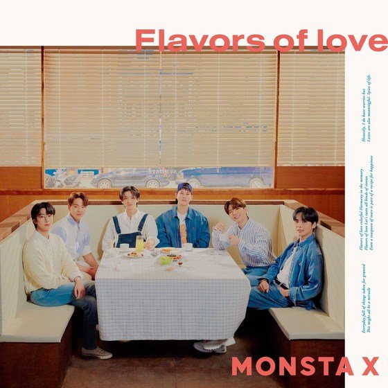 MONSTA X, Japan's regular 'Flavors of love', ranked #1 on the Oricon album charts