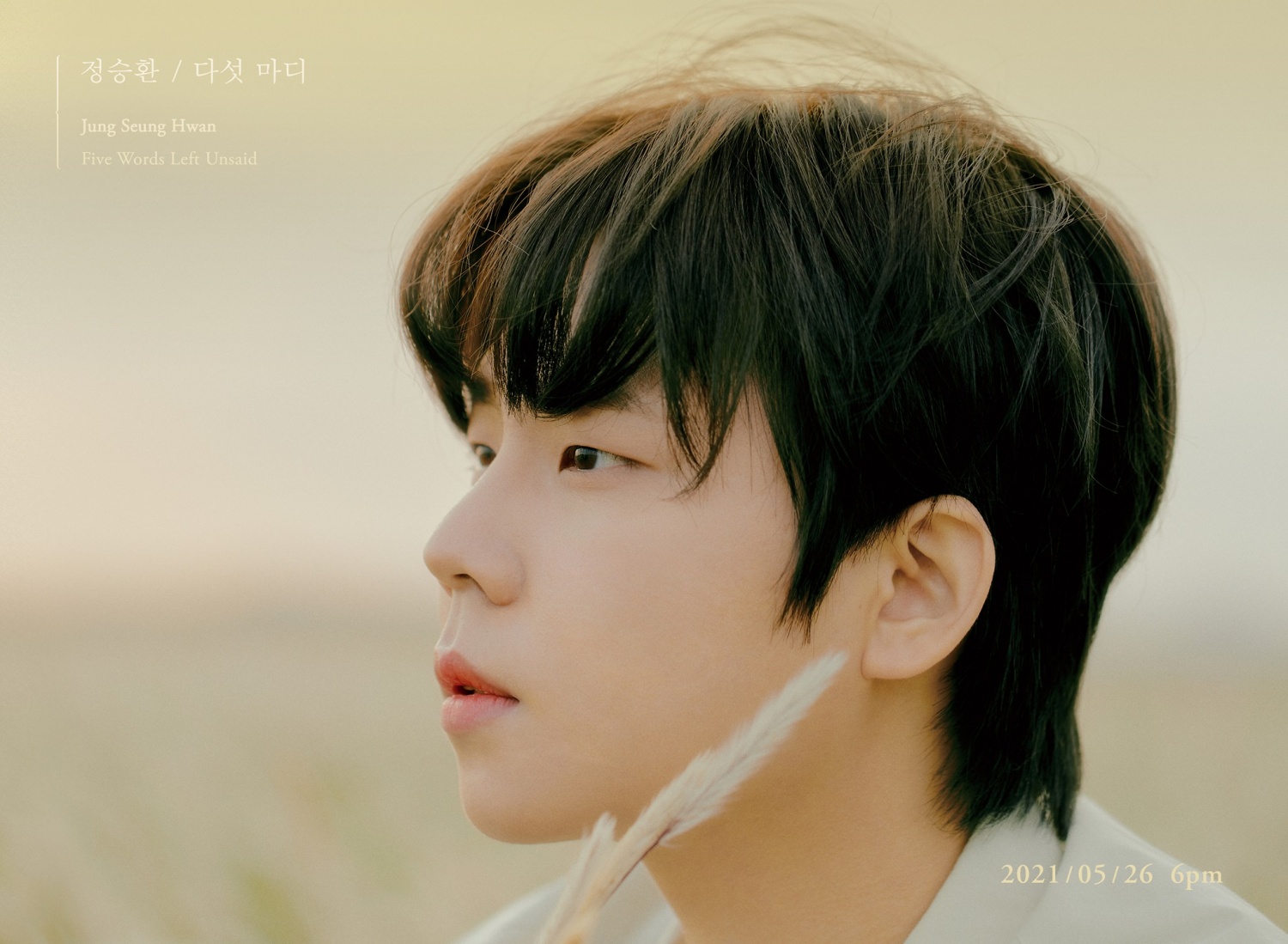 Jung Seung-hwan reveals new album photo Feeling of spring