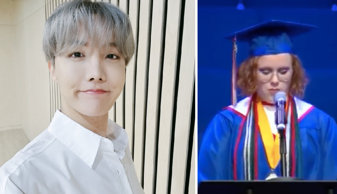 Salutatorian Thanks BTS JHope for Giving Her Hope During Graduation