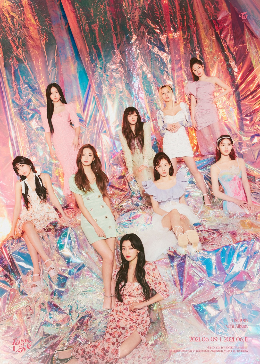 TWICE, the title song of the new album is 'Alcohol-Free'… Disclosure of track list