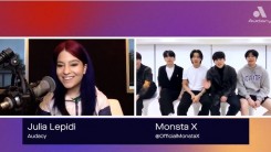 MONSTA X with Julia on the Latest Audacy Check In