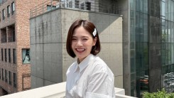 OH MY GIRL Hyojung, lovely short-haired goddess.. Her beauty is as clear as the weather