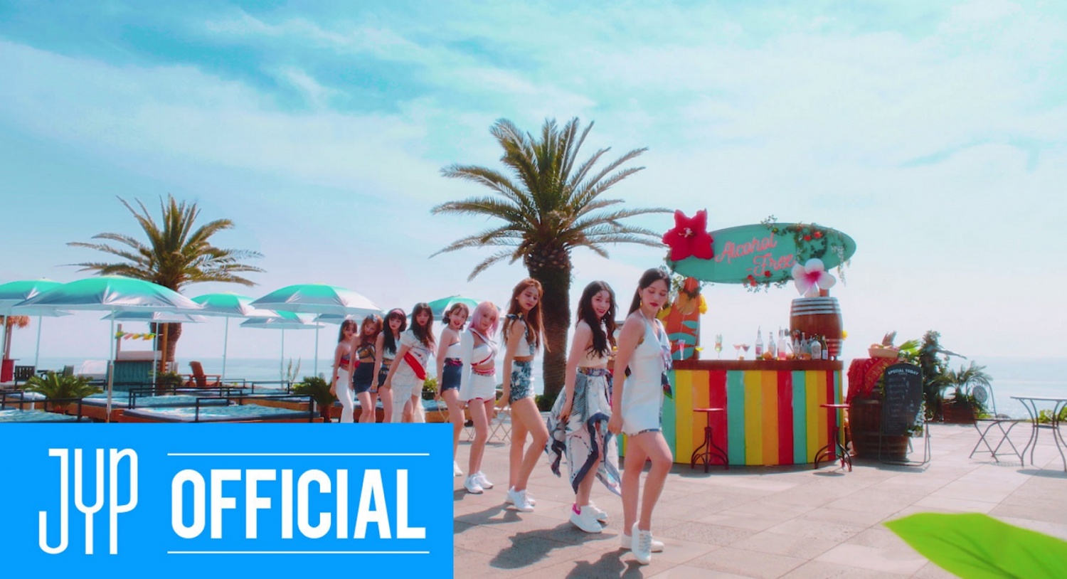 TWICE gets drunk on summer song 'Alcohol-Free'... Some of the seductive choreography revealed