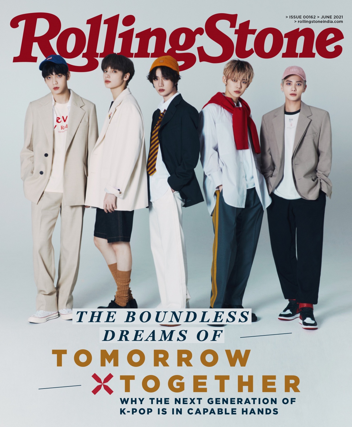 TXT adorns Rolling Stone India cover