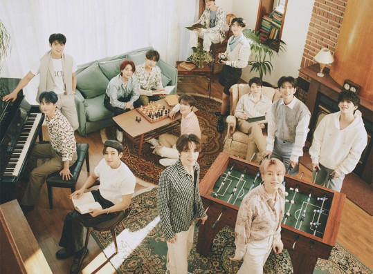 Seventeen unveils new album tracklist... Participated in the Bang Si-Hyuk title song