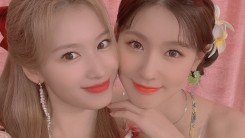 (G)I-DLE Mi-yeon X TWICE Sana, pretty girl next to pretty girl