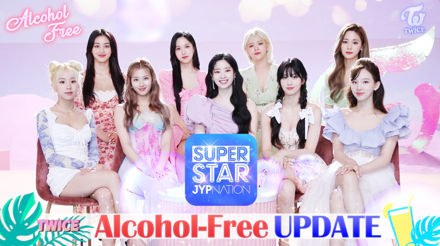 TWICE, US 'Billboard 200' 6th place + 'Alcohol-Free' MV 100 million views... Global Summer Queen