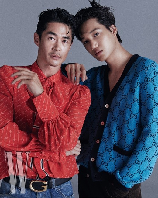 Kai X Bae Jeong-nam took a pictorial for luxury brands