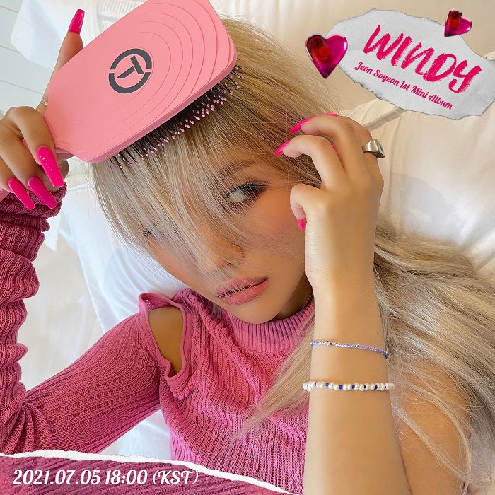 (G)I-DLE Jeon So-yeon unveils 'Windy' concept image with hip sensibility