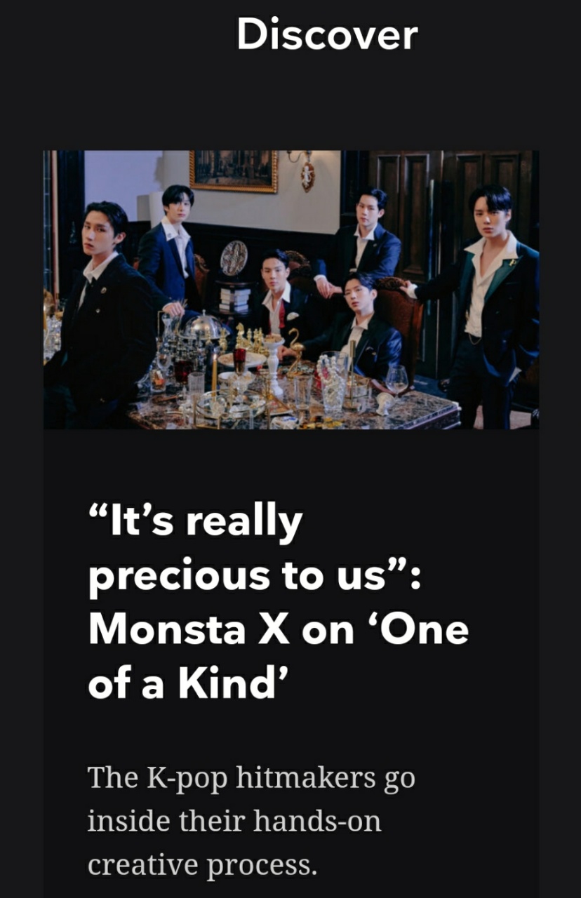 It's really precious to us”: Monsta X on 'One of a Kind