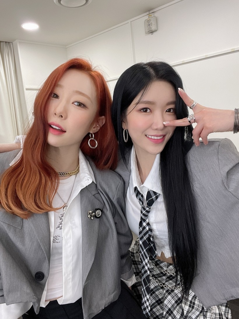 WJSN Yeonjung and Dawon at the KBS' 