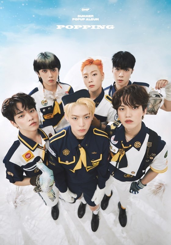 ONF, 'POPPING' group concept photo released... Cool boy beauty to blow away the heat