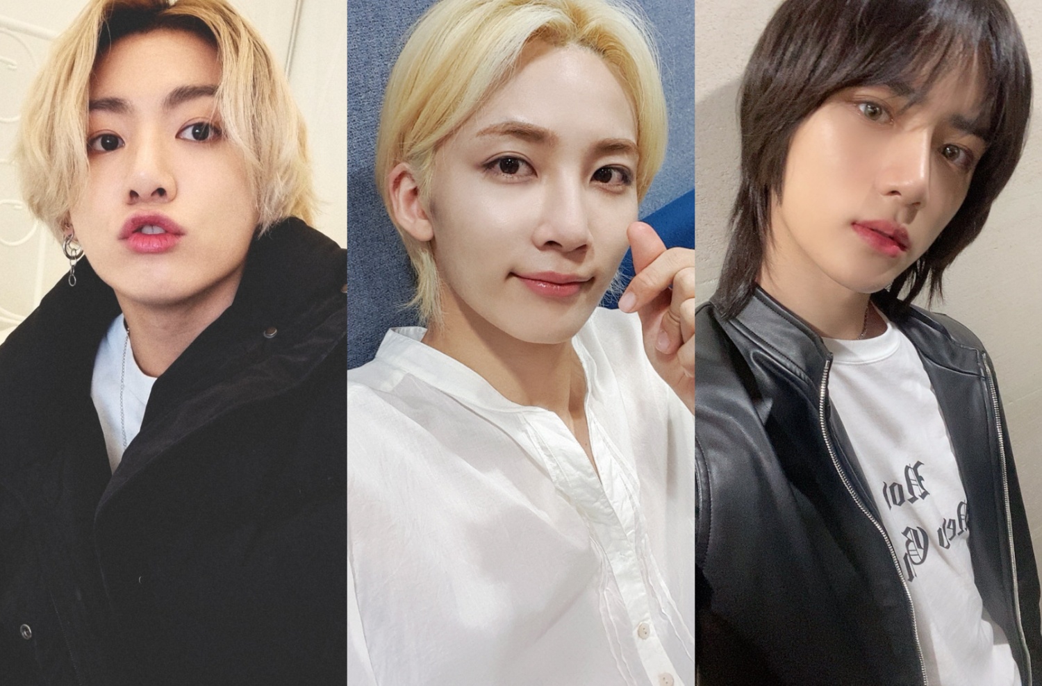 Download BTS member Jungkook looks stunning with his long hair Wallpaper |  Wallpapers.com