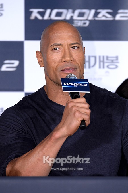 Actor Dwayne Johnson Attends 'G.I. JOE 2' Press Conference [PHOTOS ...