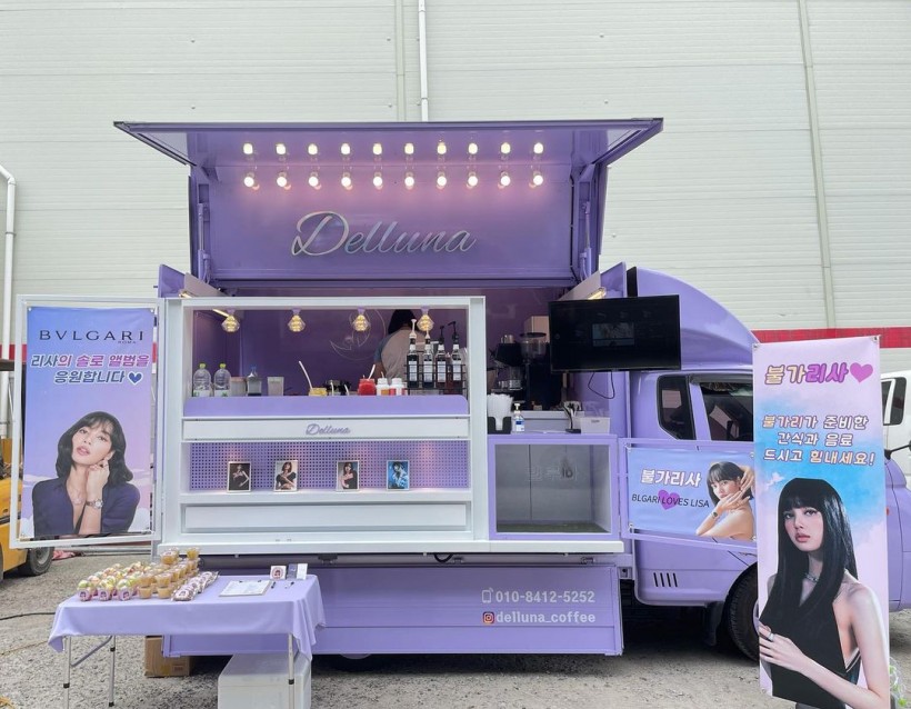BVLGARI Sends Lisa Coffee Truck to Support Upcoming Solo Debut… But They Made One Small Mistake