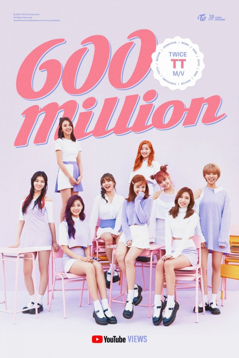 Twice's TT Reaches 600 million views