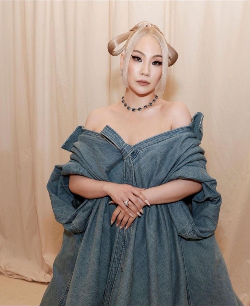 CL Appears in Met Gala in her Hanbok Denim Dress