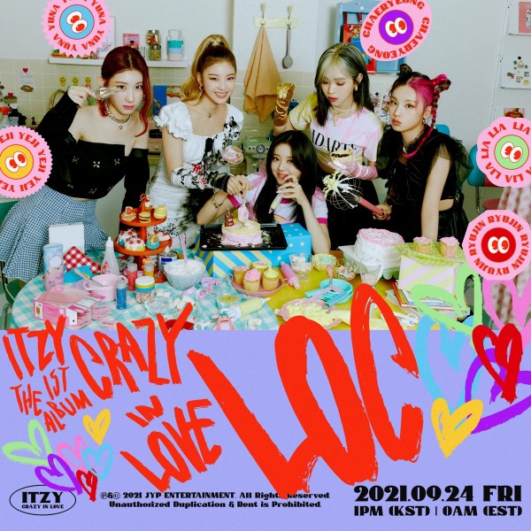 Update: ITZY Reveals Comeback Schedule For 1st Full Album “CRAZY IN LOVE”