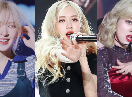 These 9 Female K-Pop Idols Were Born to Dye Their Hair Blonde