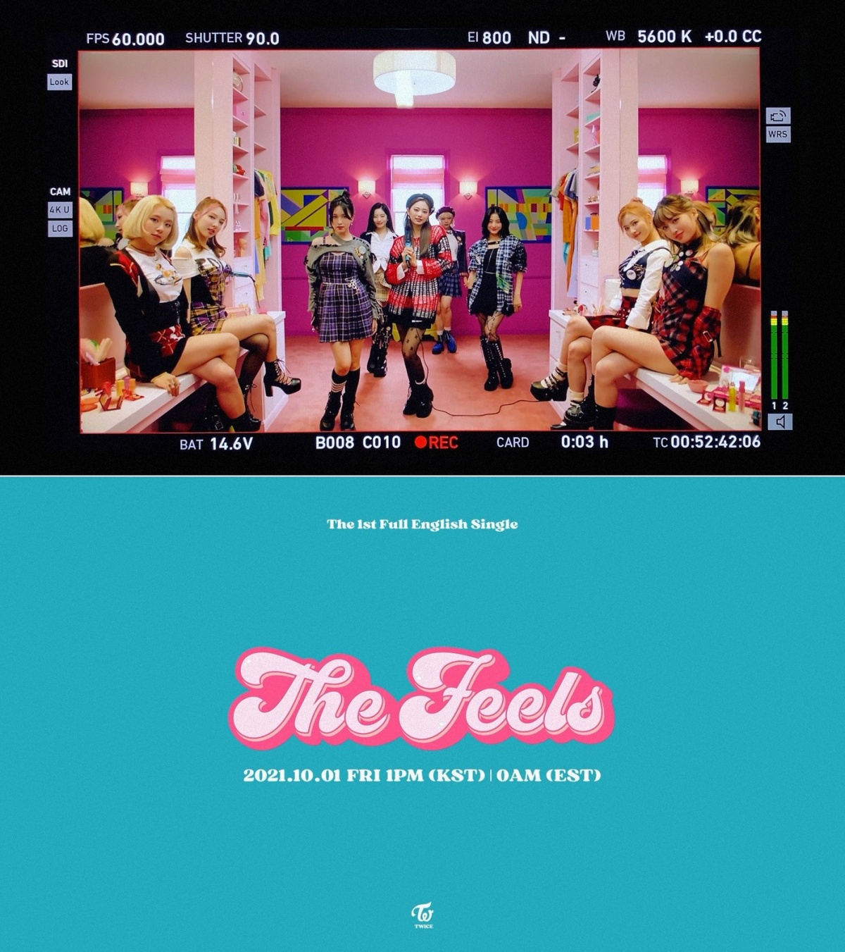 Twice Reveals Comeback Timetable For Their First Full English Single The Feels Kpopstarz