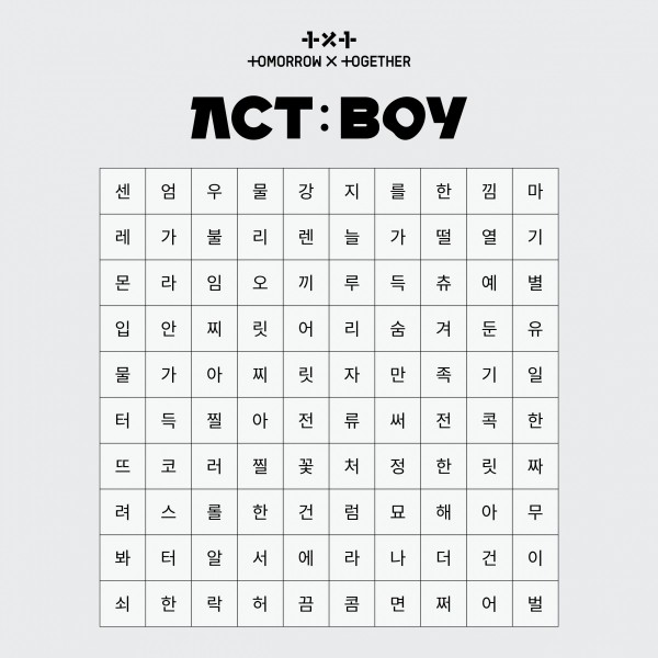 TXT ACT:BOY