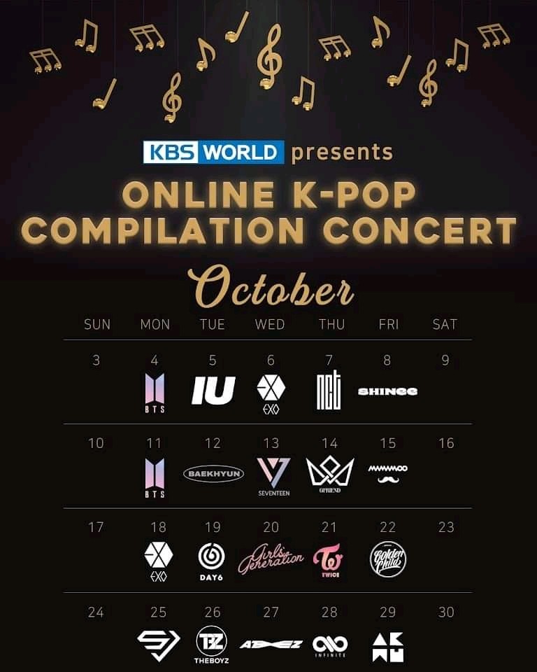 KBS Presents Online K-pop Compilation Concert – Here's the Full Lineup & Schedule